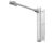 Door Closer Spring Arm With Adjustable Tension, 180 Degree Rotation, Metal Door Closing Mechanism For Left And Right Door Installation