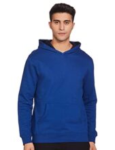 Diverse Men’s Cotton Blend Neck Hooded Full Sleeve Sweatshirt (DCMSSF03RC21L38-4275N_Royal Blue_S)