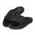 YOHO All-Terrain Sliders for Men | Cushioned Slippers| Lightweight | Waterproof | Classic Black- UK 6