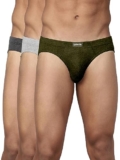 Levis Style# 011 Comfort Brief for Men with Contoured Double Pouch, Tag Free Comfort & Smartskin Technology