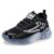 Leatherkraft Men Low-Top Lace-Up Running Shoes Black/White