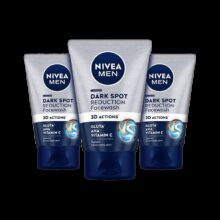 Nivea Men Dark Spot Reduction Cleanser Combo, with Vitamin C, AHA, For Even Tone Skin Face Wash(300 g)