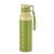 CELLO Puro Steel-X Delta 600 PU Insulated Water Bottle for Office 550 ml Green | Wide Mouth Easy to Carry with Strap Leak Proof Flip Top Lid Inner Steel Water Bottle for School Kids, College & Travel