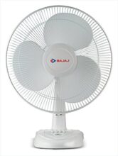 Bajaj Esteem 400 Mm Table Fan For Home | Silent Operation | Full Copper Motor | Durable & Strong | Low Power Consumption | 1-Yr Warranty【White】