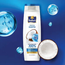 Parachute Advansed Protein Shampoo | with Coconut Milk | Anti Dandruff | Paraben free(170 ml)