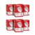 Eveready 30W LED Hammer Bulb with B22 Base, High CRI, 4KV Surge Protection, Energy Efficient & Long Life – Cool Daylight (6500K) for Home & Commercial Use, Pack of 6