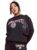 Sassafras Curve Women Black Toronto Fleece Sweatshirt 4XL