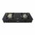 Butterfly Bleu Ray 2 Burner Glass Top Gas Stove | Removable Drip Tray | Brass Burner Gas Stove with Tri‑Flow Jumbo Burner