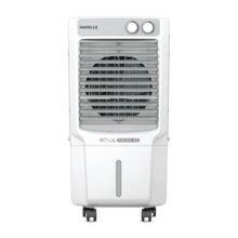 Havells Koolfresh 43 L Personal Air Cooler For Room|Powerful Air-Delivery|Dual Flow Technology|Fan & 3 Side Bacteria Shield Honeycomb Pads|Ice Chamber|Fully Collapsible Louvers|Front Wheel With Brakes