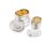 Tosaa Capsule Shaped Multi- Purpose Stainless Steel Food Storage Container, Airtight, Durable & Portable For Home, Travel, Or Outdoor Use, Pack Of – 3