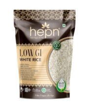 Hepn Low Gi White Rice (900G) | Sona Masuri Rice |Telengana Sona| Clinically Proven, Scientist Approved Rnr 15048 Rice | Diabetic Friendly | Low Sugar | Weight Management | High Protein | Lab Tested | Gmo Free