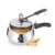 Milton Pro Cook Induction Cookware & Gas Stove Friendly Triply Stainless Steel Curve Pressure Cooker with Inner Lid 2 Litre | Gasket Release System | Hot Plate & Flame Safe | 5 Year Warranty | Silver
