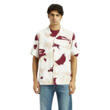 Levi’s Men’s Printed Regular Fit Shirt Red