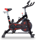 Lifelong LLF45 Fit Pro Spin Fitness Upright Stationary Exercise Bike(Black)