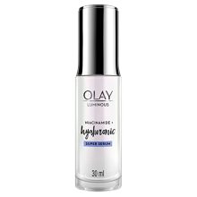 Olay Hyaluronic Face Serum With Niacinamide L Intense Hydration L Dewy Glow & Smooth Texture L Normal, Oily, Dry & Combination Skin L Parabens & Sulphate-Free L 30Ml