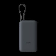 Mi 20000 mAh 22.5 W Compact Pocket Size Power Bank(Matte Black, Lithium Polymer, Fast Charging for Mobile, Earbuds, Smartwatch, Tablet)