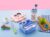 Clazkit Lunch Box with Sauce Container, Spoon & Water Bottle | Bento Style Lunch Set | BPA-Free Lunch Box Set for Office, School & Travel | Pink