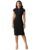 Selvia Western Lycra Plain One Piece Bodycon (866DTK12824N-XL_Black)