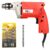 WONDERCUT WC-ED-10-R-CMB Drill Machine 10mm With Free 13Pcs HSS Drill Bits & 1Pc Masonary Bit Combo, Red