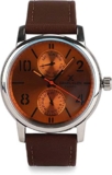 Daniel Klein Leather Analog Blue Dial Men’s Watch-Dk11842-5
