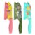 Pigeon by Stovekraft Edge Flora Stainless Steel Knife 3Pc Set (Blue, Green, Orange)