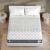 Springwel Essential Reversible 4 Inch Mattress | 15 Yrs Warranty | HR Foam | Medium Firm Quilted Mattress with Breathable & Anti Microbial Bamboo Charcoal Fabric Cover | King Size (72X72X4) Inches