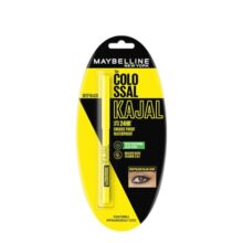 Maybelline New York Kajal, Black, Matte Finish | 0.35g