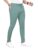 MiraMichi Slim Fit Men’s Formal Trousers – Solid Lycra Blend, Ideal for Formal Occasions, Stylish (34, Mint Green)