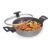 Milton Pro Cook Black Pearl Induction Kadhai, 22 Cm / 2.1 Litre | 1 Years Warranty