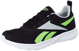 Reebok Men Sprinter M Black/Lime R/LGH Solid Grey 11