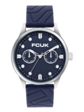 FCUK TRACKOR FW25 Men’s Analog Watch with Blue Case & Matt Blue Dial – FC182U