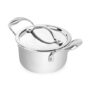 CELLO Armour Induction Base Tri-Ply Casserole with Stainless Steel Lid, Food Capacity – 2.5Ltr, 18cm