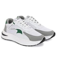 ADISO Men’s Stylish Mesh Sports Sneakers | Lightweight Casual Running Shoes_Green_9
