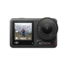 DJI Osmo Action 4 Standard Combo, Waterproof Action Camera Vlogging Camera | 1/1.3″ Sensor, 4K/120fps Video, Stunning Low-Light Imaging, 10-bit & D-Log M Color Performance, Long-Lasting 160 Mins