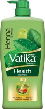 DABUR VATIKA Health Shampoo, With 7 natural ingredients, Controls Frizz(1 L)