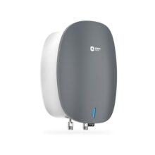 Orient Electric Instaflo Neo Geyser 3 Litre Instant Water Heater| Stainless Steel Tank | Red Dot Design Winner| High-rise Compatible | Shockproof, 6.5 Bar| 6 years tank warranty by Orient | Slate Grey