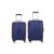 Aristocrat Vortex Plus | Set of 2 Trolley Bag, 55+65 Cm, Small+Medium Hardside Luggage | 8 Wheels, Combination Lock | Polycarbonate | 3 Year International Warranty | Midnight Blue