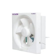 Ecolink Turbo Exhaust Fan 200Mm White,Powered By High-Efficiency Motor With Thermal Overload Protection (Turbo200Mm)