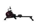 Cockatoo MR01 Magnetic Rower Machine for Workout at Home 16 Levels Magnetic Resistance|Max User Weight 98 Kg|Rower for Cardio & Strength Training Equipment Black