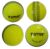Tima Sports Fun Poly Hard Synthetic Red Cricket Ball (Yellow Pack of 4)
