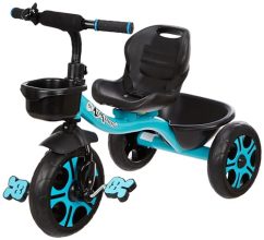 Tricycles For Kids 1 To 3 Years: Super Blue, Durable, And Safe Tricycle For Kids, Perfect Cycle For Kids, Suitable Tricycles For Kids 2 To 5 Years With Eva Tyre By Koxtons
