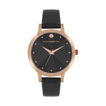 French Connection Analog Black Dial Women’s Watch-FCN00017G