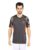 Vector X OMT-117 Men’s Round Neck Tshirt (Grey-Orange)