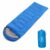 BTFASH Sleeping Bag for Camping & Travel | Regular Size Lightweight Sleeping Bag (1kg) | Comfortable, Easy to Carry & Store. Pack of 1 (Blue)