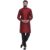 Veera Paridhaan Men’s Ethnic Jacquard Printed Long Straight Kurta (40, Maroon)