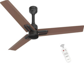 Polycab Wizzy Neo With 4 Year Warranty Bldc Motor With Remote 1200 Mm Ceiling Fan(5 Star | Brown Copper | Pack Of 1)