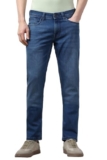 Peter England Men Blue Mid Wash Jeans