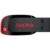SanDisk Cruzer Blade 16GB, USB 2.0, Flash drive, Pendrive, Red, 5Y Warranty (SDCZ50-016G-I35)