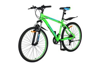 Cockatoo CBC-05 Elite Series 26T & 21 Speed Road Cycle with Shimano Derailleur(DIY Installation) (Neon Green)