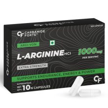 Carbamide Forte L Arginine 1000Mg Supplement Per Serving – 10 Veg Capsules